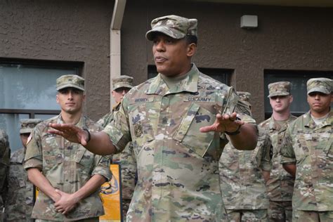 Command Sgt Maj Michael L Berry Departs Area I To Head Drill