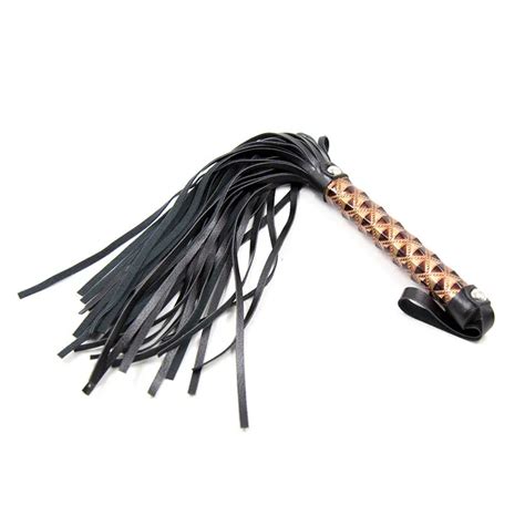 Pu Leather Fetish Bondage Sex Whip Flogger Bdsm Sex Toys For Couples Spanking Paddle Sexy Policy
