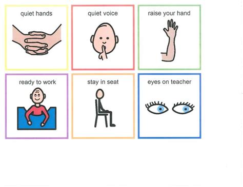 103 Best Visual Supports Images On Pinterest Autism Educational