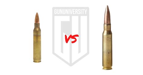 556 Vs 762 Nato Rifle Round Comparison Gun University
