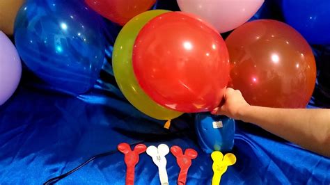Inflating Popping Lots Of Fun Balloons Youtube