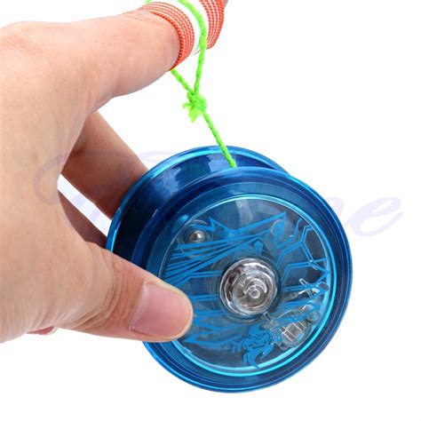 Magic Juggling Toy Fancy Moves Flashing Led Light Up Yoyo Ball Color