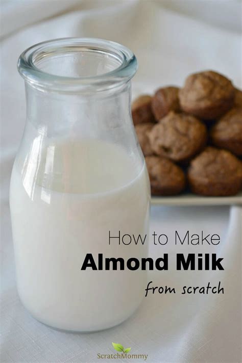 How to pronounce almond noun in british english. How to Make Almond Milk From Scratch | Pronounce | Scratch ...
