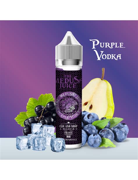 Purple Vodka 50ml The Medusa Juice Mg Vape Distribution