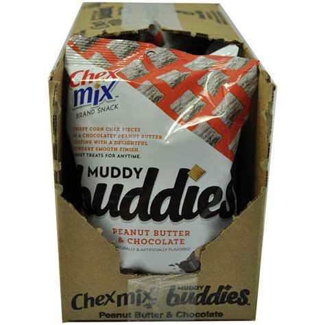 chex mix™ muddy buddies™ snack mix peanut butter and chocolate 7 ct 4 5 oz general mills
