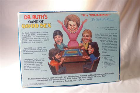 Dr Ruths Game Of Good Sex Board Game Put This On