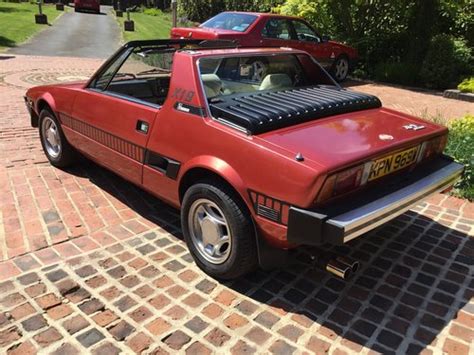 For Sale 1980 Fiat X19 Low Miles Super Condition Classic Cars Hq