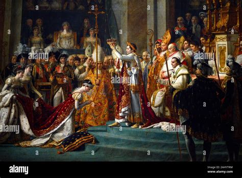 The coronation of napoleon Fotos und Bildmaterial in hoher Auflösung Alamy
