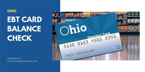 The ohio ebt card is identical to a business debit or atm card, also known as the ohio route card. Ohio EBT Card Balance - Phone Number and Login - Food Stamps Now