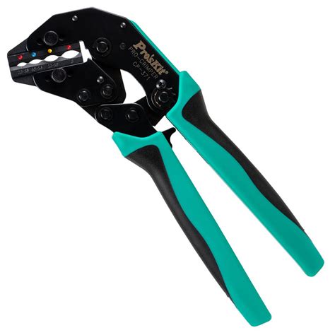 Crimpro Crimper With Insulated Terminal Die 22 8 Awg Eclipse Tools Cp