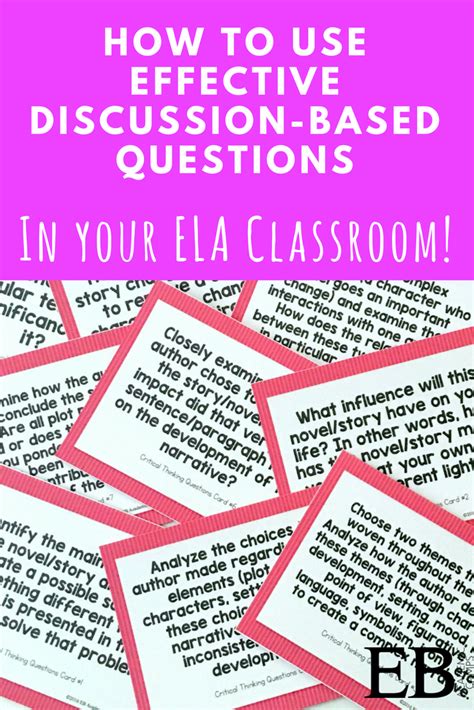 Discussion Based Questions Three Ways To Add Them To Your Curriculum