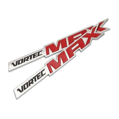 Emblems Automotive 2x Vortec Max Door Emblem Badge Sticker For