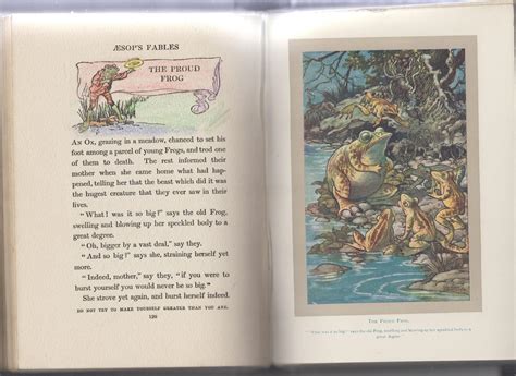 Aesops Fables Good Hard Cover 1916 Valuable Volumes