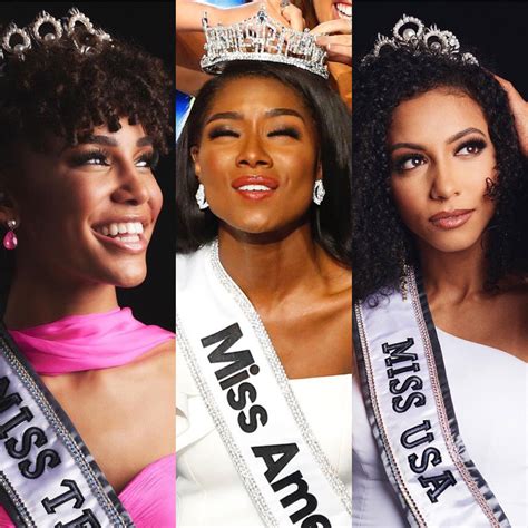 first time ever miss usa miss teen usa and miss america are all black women hbcu buzz