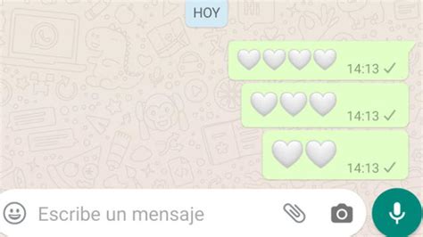 Whatsapp Conoce El Impensado Significado Del Emoji Del Corazón Blanco Fotos Video Android