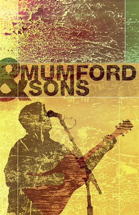 Mumford And Sons Poster This Is The Last One 10100 Etsy Mumford