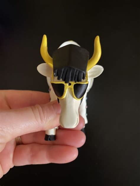 Cow Parade Rock N Roll Elvis Cow Collectible E1 Ebay