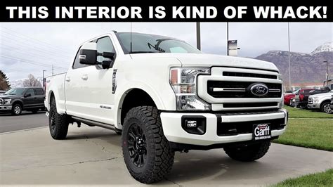 2022 Ford Super Duty Lariat Tremor What Is With The Interior On This