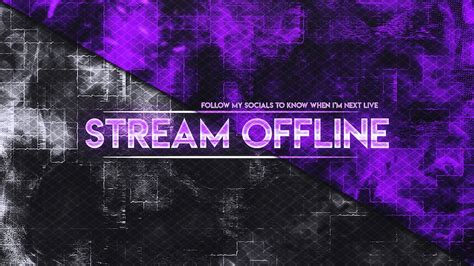17344897509898228989vx Pro Purple Animated Purple Twitch Overlay For