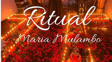 Chegada De Mulambo Ritual E Oferendas De Dona Maria Mulambo Realizado