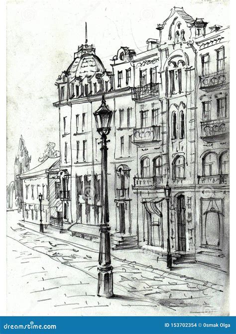 Old Buildings Drawings