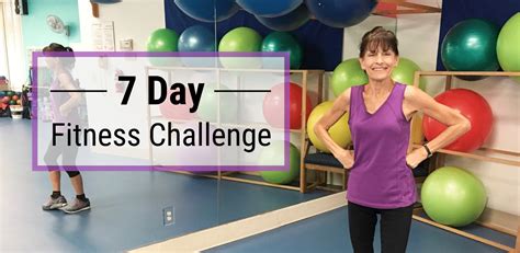 7 Day Fitness Challenge For Beginners Fitness With Cindy