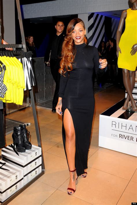 My Fashion Manual Get This Look Rihanna For River Island High Neck