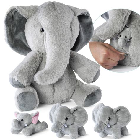 Buy Prextexplush Elephant Toys Elephant Stuffed Animal With 3