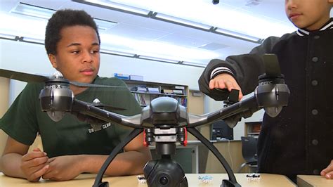 Hfr Students Preparing For Future Career With The Help Of Drones