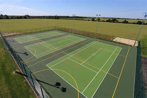 Tennis And Netball Courts Bottisham Village College