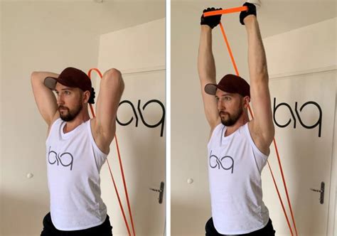 The 6 Best Triceps Exercises With Resistance Bands Biqbandtraning