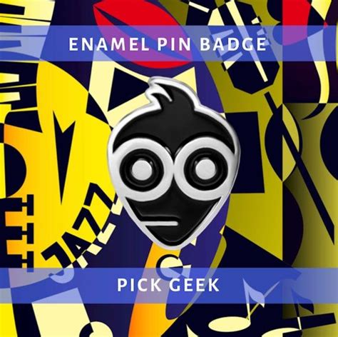 Pick Geek Enamel Pin Etsy Enamel Pins Geek Stuff Enamel Pin Badge