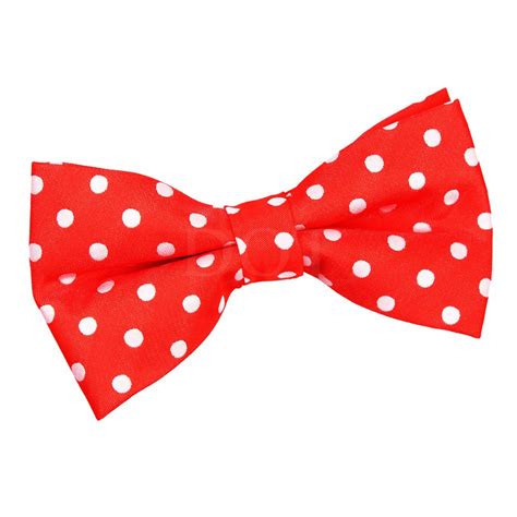 Red Bow Tie With Polka Dot Free Image Download