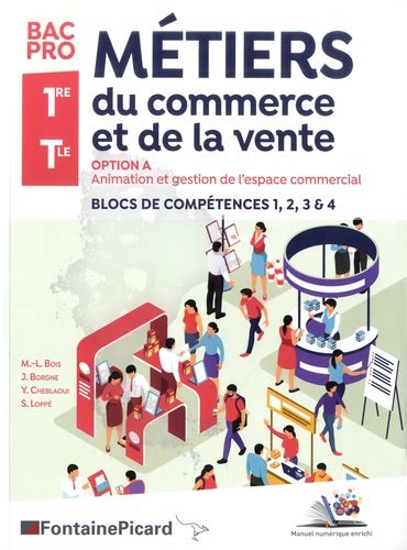 Métiers Du Commerce Et De La Vente 1re Tle Bac De M L Bois Grand