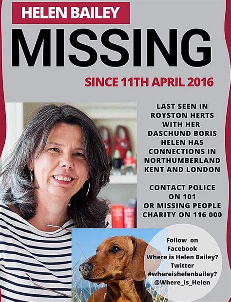 Helen Bailey Shock Murder Arrest In Hunt For Missing Author Daily Star