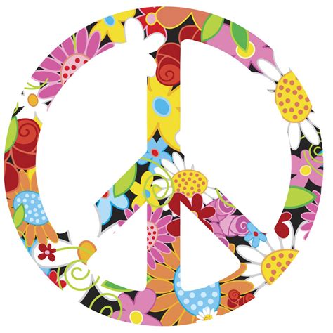Colorful Peace Signs Free Download On Clipartmag