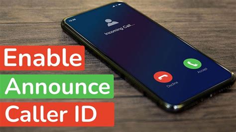 How To Enable Announce Caller Id On Android Phone Youtube