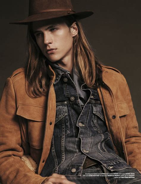 Malcolm Lindberg Models Western Inspired Styles For At Large The