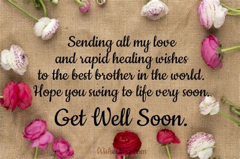 50 Get Well Soon Messages For Brother Wishesmsg Get Well Soon
