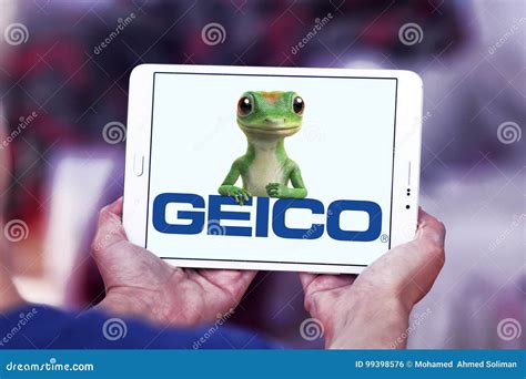 Geico Insurance Company Logo Editorial Image 99398576