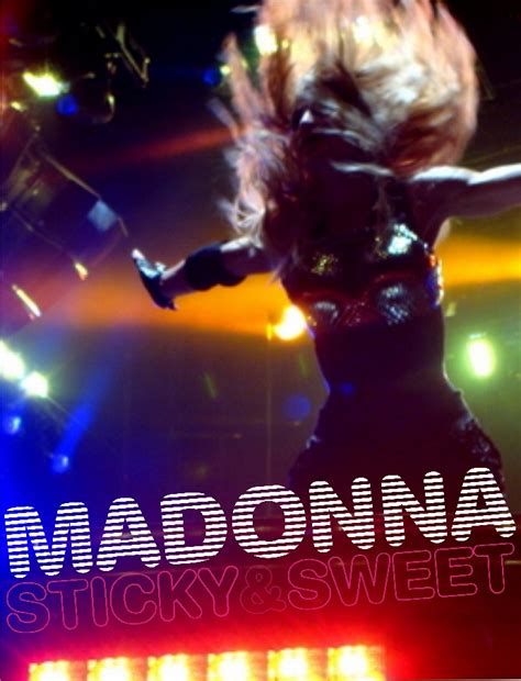 Madonna Fanmade Covers Sticky And Sweet Tour Poster
