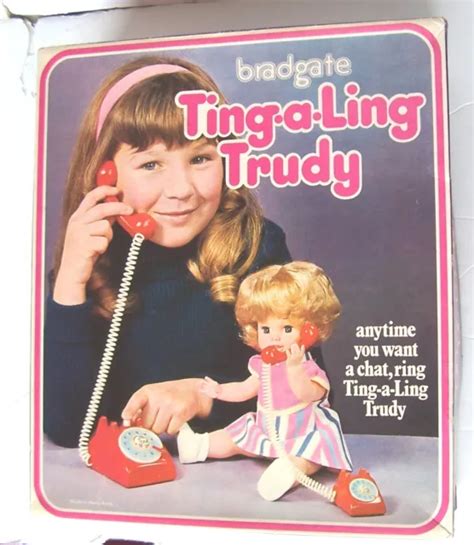 vintage 1970 s ting a ling trudy doll and telephone set bradgate palitoy £50 00 picclick uk