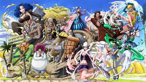Piratas Baroque Works One Piece Crew Anime One Piece Comic
