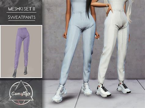 Meshki Iii Set Sweatpants By Camuflaje From Tsr Sims 4 Downloads