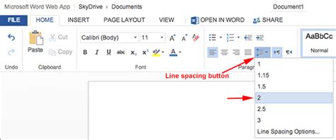 If the distance between the lines is too small, the text you can change the line spacing in word with just a few clicks. MLA Format using Microsoft Word 365 - Office 365 OneDrive ...