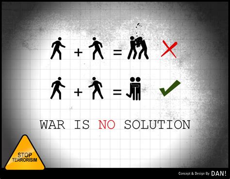 War Is No Solution By Heydani On Deviantart