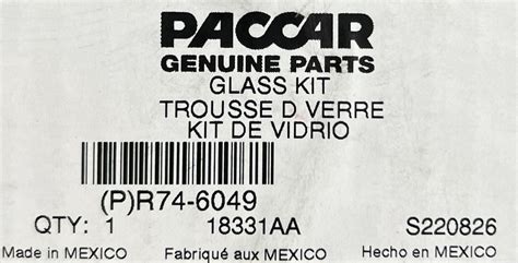 721122vel R74 6049 Genuine Paccar Convex Grelly Usa