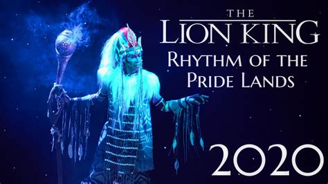 4k The Lion King Rhythms Of The Pride Lands 2020 Disneyland Paris Youtube
