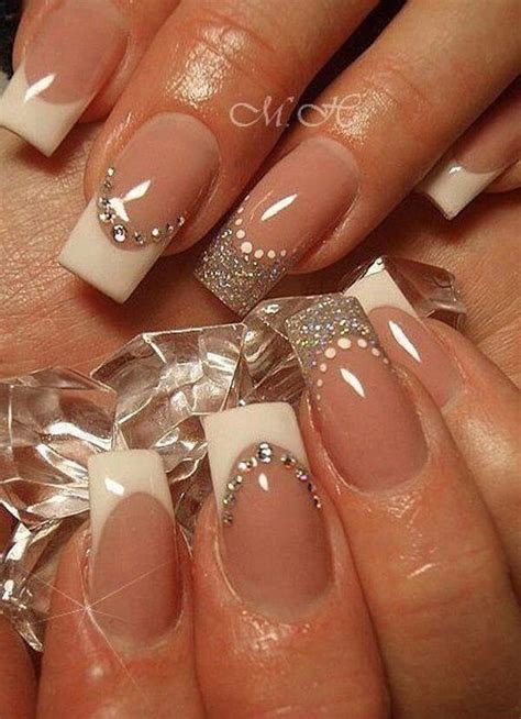 35 Splendid French Tip Nails Classic Nail Art Jazzed Up Belletag