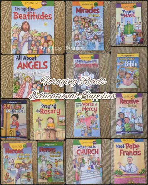Living Faith Kids Booklets Daily Catholic Inspiration For Kids
